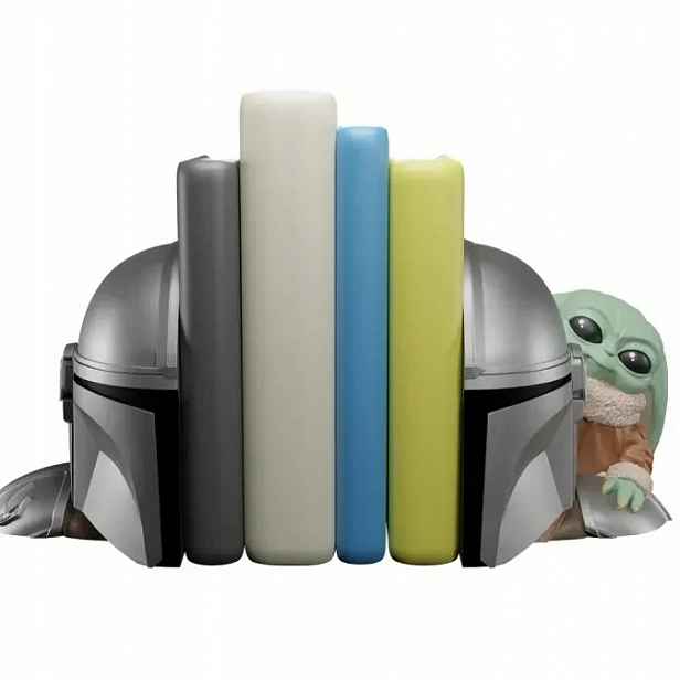 Star Wars The Mandalorian Bookends Opěrky pod knihy 16 cm