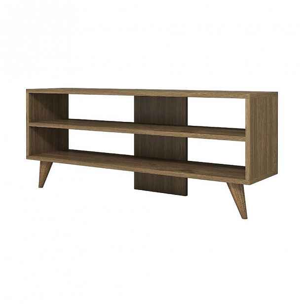 Hnědý TV stolek One