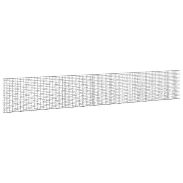 vidaXL Gabion s drátem 5 mm a síťkou 5x5 cm 650x10x100 cm