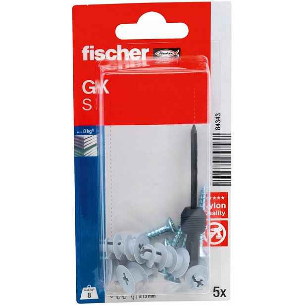 Kolíky do sádrokartonu Gk S K 5 ks Fischer