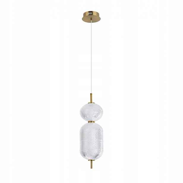 Závěsná lampa Pendel Zwis Led Zlatá Corado 15W 1647lm Regulace Italux