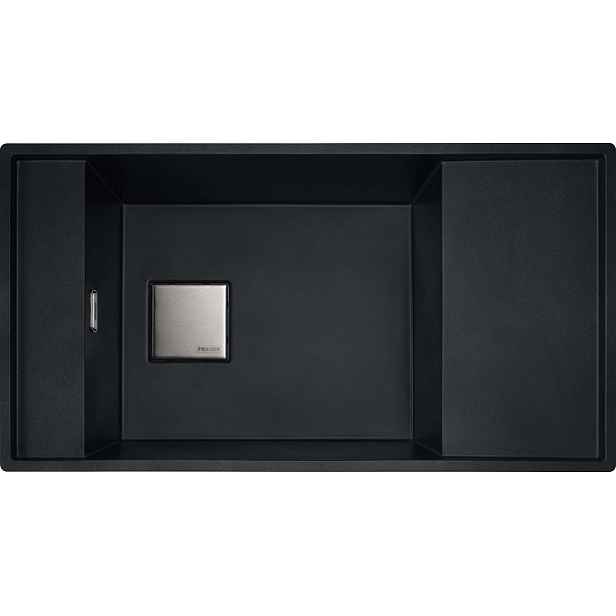 Franke Fresno - Fragranitový dřez FSG 211/111, 86x46 cm, onyx 135.0539.538