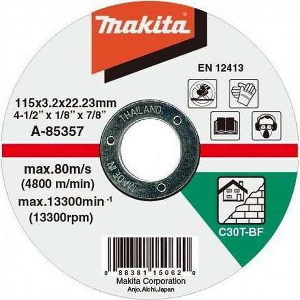Makita - Řezný kotouč na kámen 125x22,2 mm A-85363