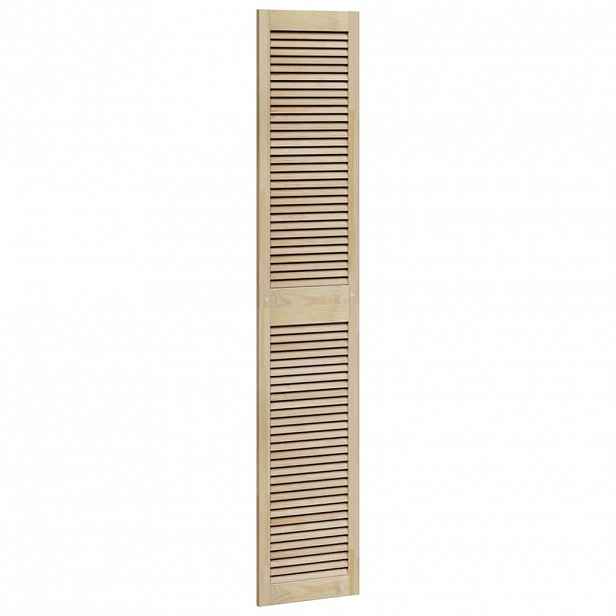 vidaXL Skříňové dveře se dveřmi Přírodní 201 x 39,5 cm