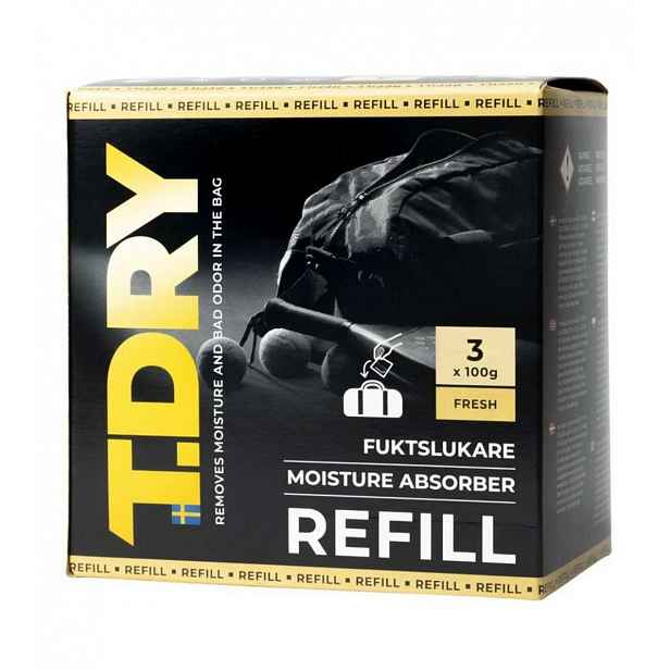 Everbrand Sweden T.Dry - Náplň do pohlcovače vlhkosti T.Dry, 3x100g 7217-TD
