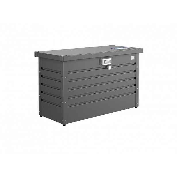 Zahradní box BIOHORT s bezpečnostním zámkem, tmavě šedá metalíza BH65910