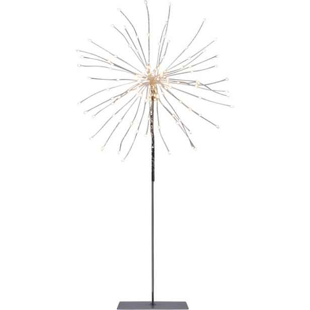 Svítící LED dekorace výška 50 cm Star Trading Firework - stříbrná