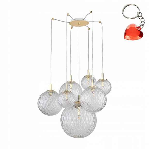 Závěsná lampa Cadix Gold 4608 Tk Lighting