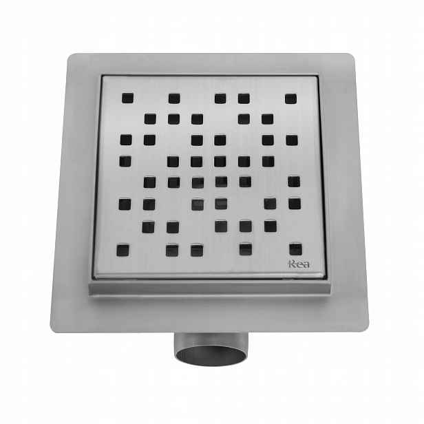 Lineární Odtok Čtvercový Mřížka Rea Dots 120X120
