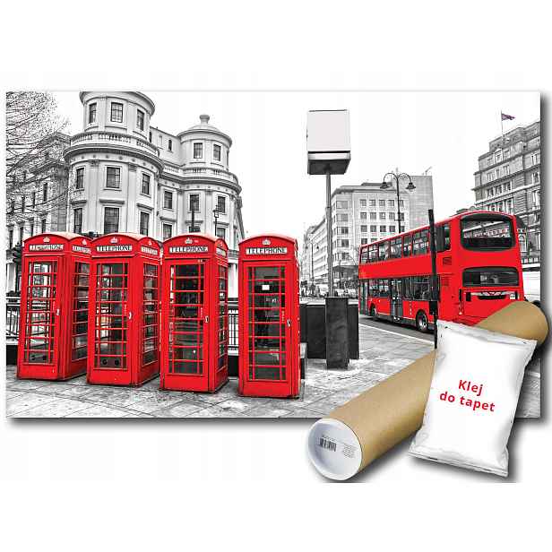 Fototapeta Londýn Budka Telefonní 1A V8 368x254 F3629