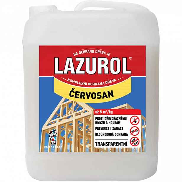 Lazurol červosan 5l