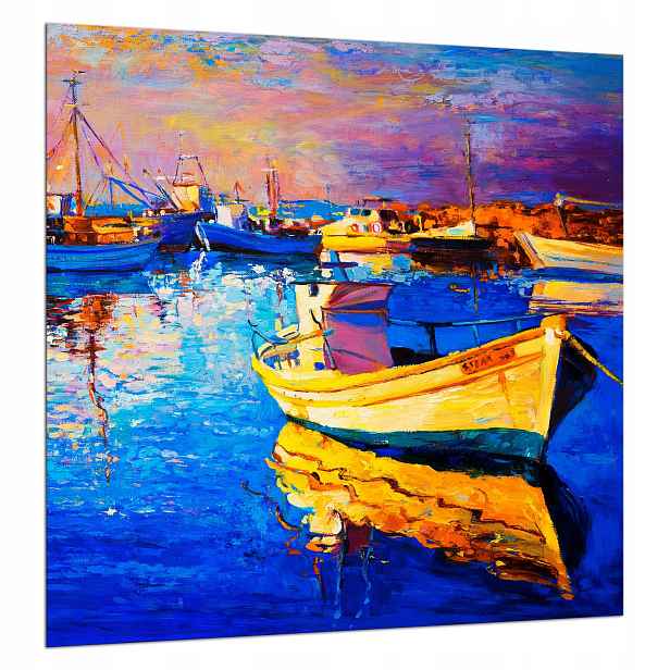 Skleněná Ochranná Deska 60x65 Loďka