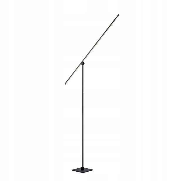 Stojací podlahová lampa Moderní Pure-grafo Černá Paul Neuhaus nad stůl