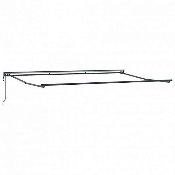 vidaXL Electric Awning Frame 5 x 3 m Antracitová