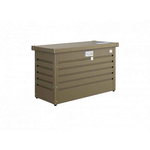 Zahradní box BIOHORT s bezpečnostním zámkem, bronzová metalíza BH62910