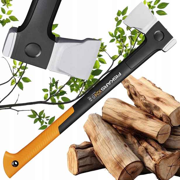 Sekera Fiskars Xseries X24 Profesionální Drtící Dřevo, Větve