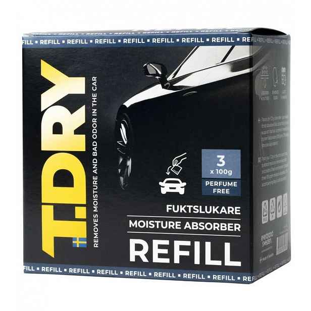 Everbrand Sweden T.Dry - Náplň do pohlcovače vlhkosti T.Dry, 3x100g 7216-TD
