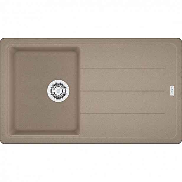 Franke Basis - Fragranitový dřez BFG 611-86, 86x50 cm, kašmír 114.0494.911
