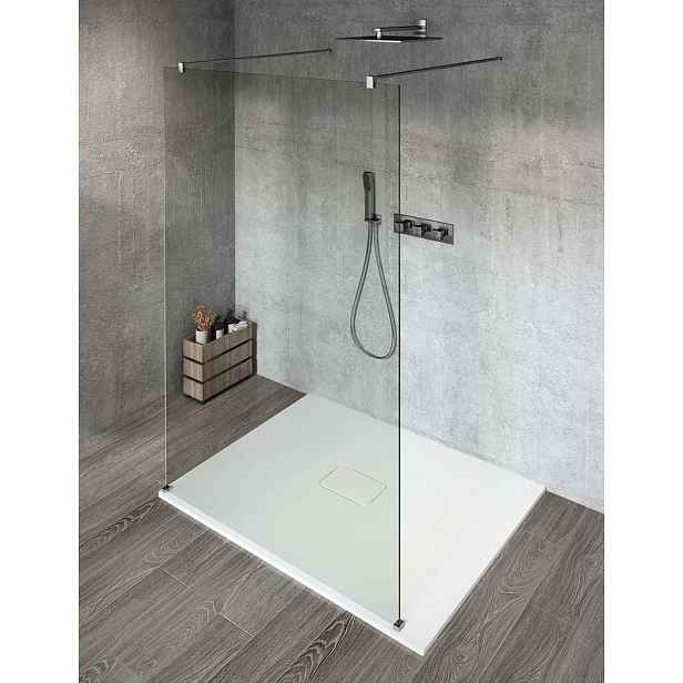 Gelco Vario - Sprchová stěna Walk-In do prostoru, 80x200 cm, Coated glass, chrom/čiré sklo GX1280GX2210