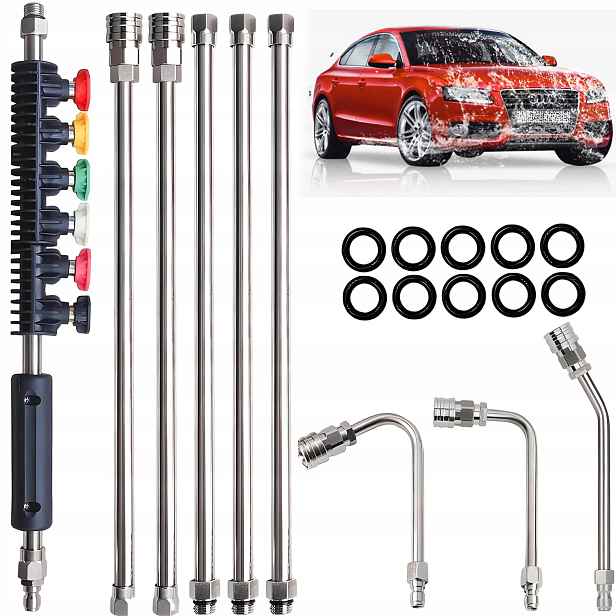 Lanka Na Čištění Okapových Střech Sada M22 14 MM Max Tlak 4000 Psi