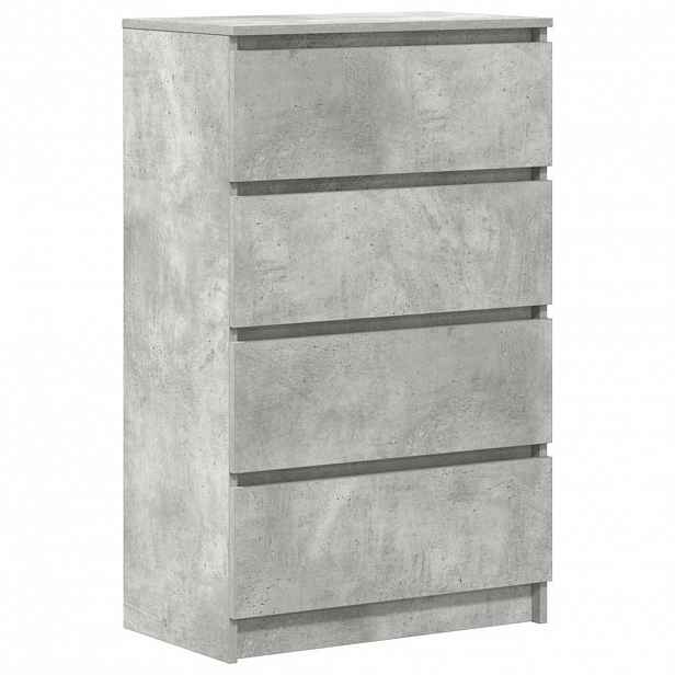 vidaXL Příborník betonově šedý 60 x 35 x 98,5 cm kompozitní dřevo