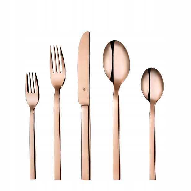 Wmf Unic Copper sada měděných příborů pro 12 osob, 60 ks, příbory