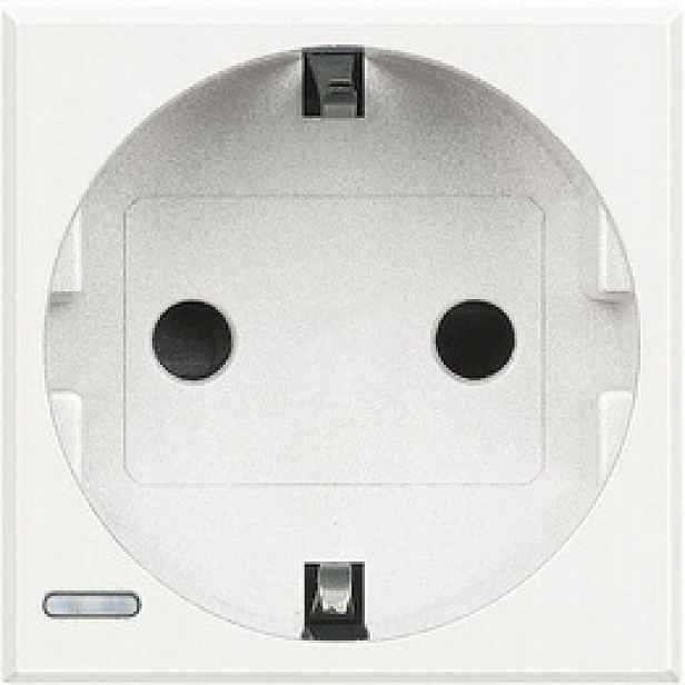 Axolute Zásuvka Schuko 2P Z 16A Bílá Bticino HD4141
