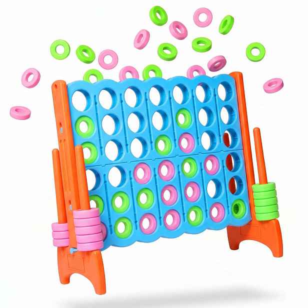 Relaxdays HRA Světle modrá Oranžová XXL venkovní plast