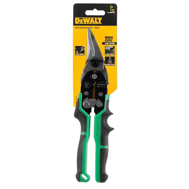 ruční pákové nůžky pravé pro stříhání plechu, DeWalt [DWHT14674-0]