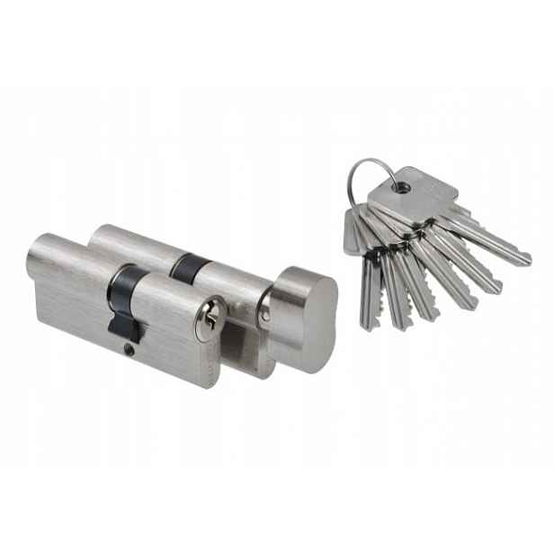 Sada vložek B-Harko H6 30/40+30g/40 mm, nikl, 6 klíčů