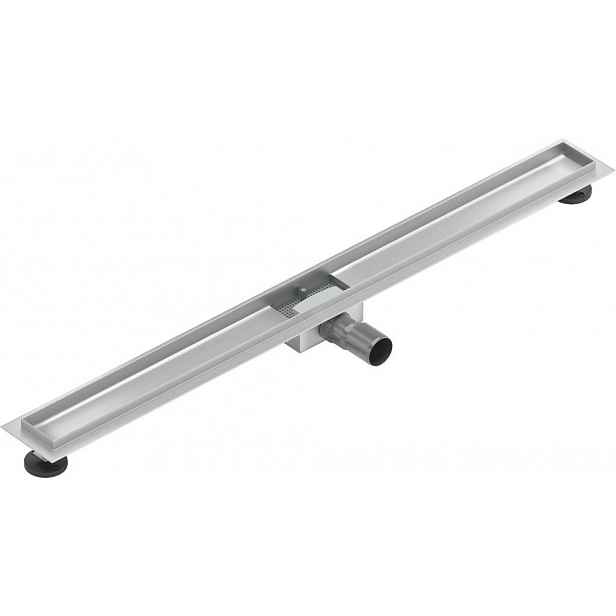 MEXEN - Flat odtokový žlab bez roštu  90 cm nerez 1015090
