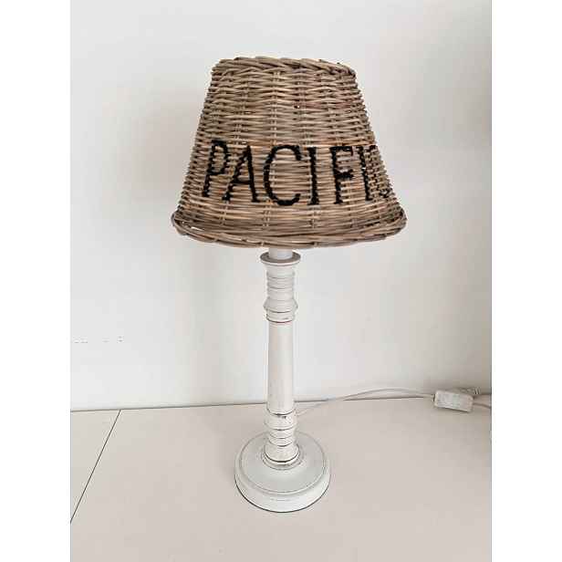Stínidlo Ratan Pacific S Hampton Skandinávský Rattanový styl pro lampu
