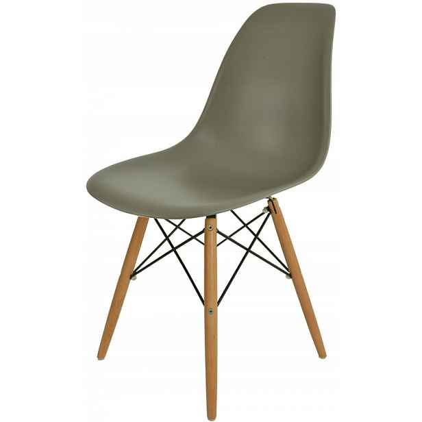 Křeslo Milano Design Dsw Dsr Mléčně Šedé