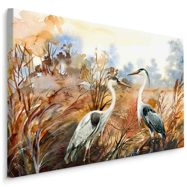 MyBestHome BOX Plátno Jeřáby Na Podzim Varianta: 70x50