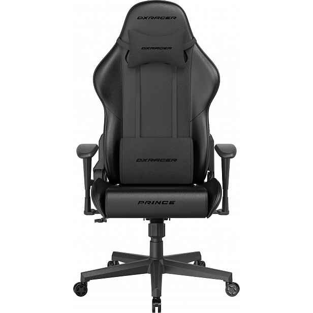 Herní židle DXRacer PRINCE černá, koženka