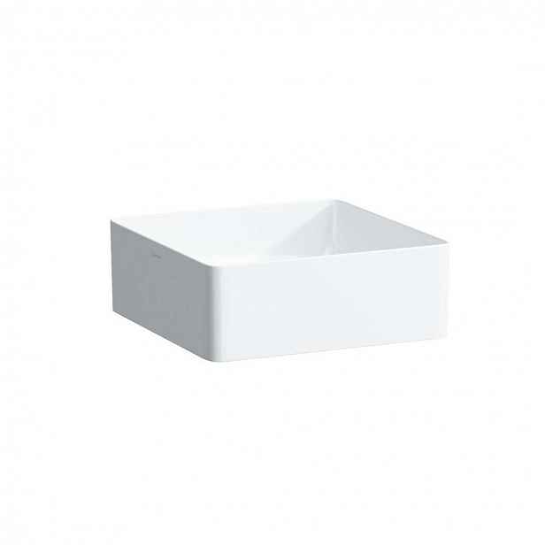 Laufen Living - Umyvadlová mísa 36x36 cm, bez přepadu, s LCC, bílá H8114334001121