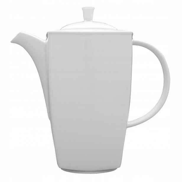 Lubiana Victoria Konvice na čaj bílá porcelánová s víčkem 1,35 l