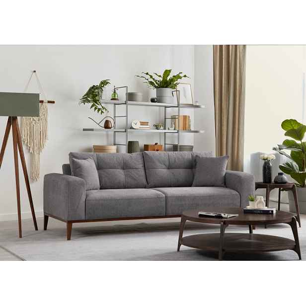 Trojmístná rozkládací pohovka Sinor 3 Seater - Light Grey