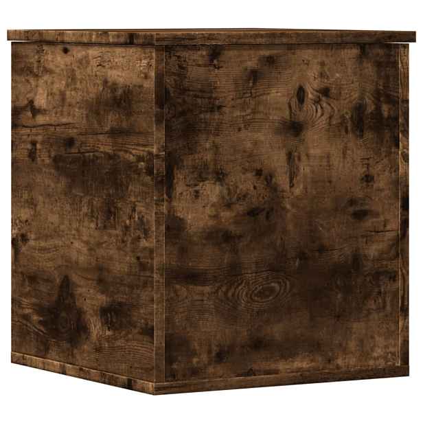 vidaXL Úložný box kouřový dub 40 x 42 x 46 cm kompozitní dřevo