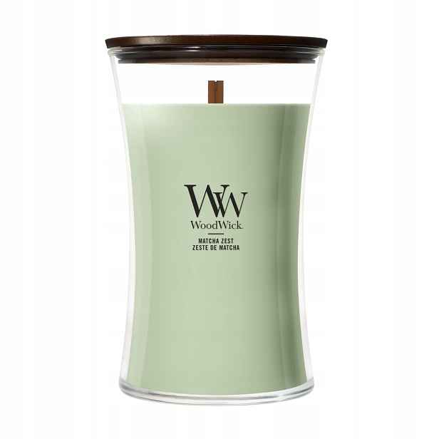 WoodWick Matcha Sada svíčka velká 610 g dřevěný knot