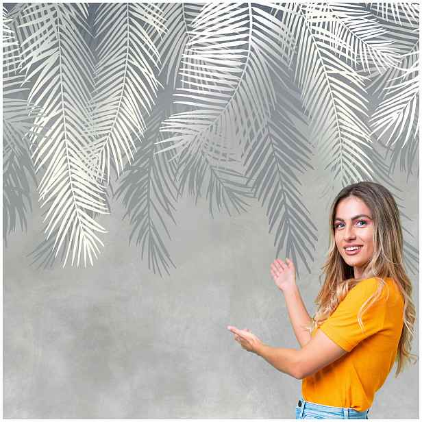 Fototapeta Visící Listy Palmy 588x280 WL02 F
