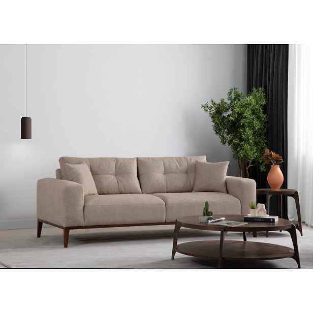 Trojmístná rozkládací pohovka Sinor 3 Seater - Beige