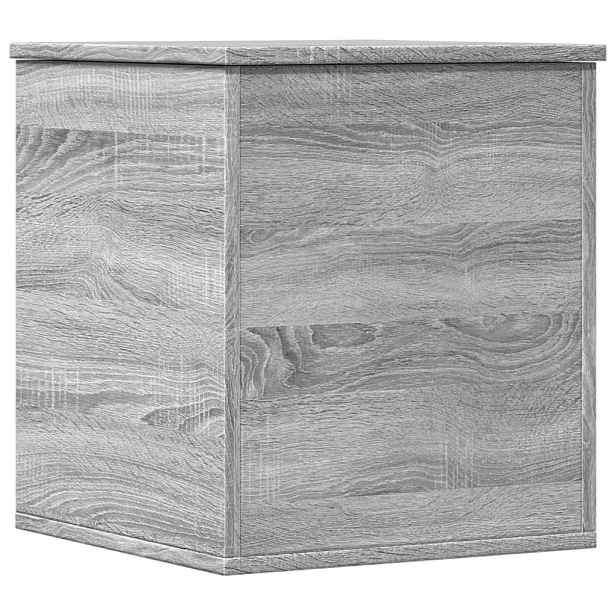 vidaXL Úložný box šedý sonoma 40 x 42 x 46 cm kompozitní dřevo