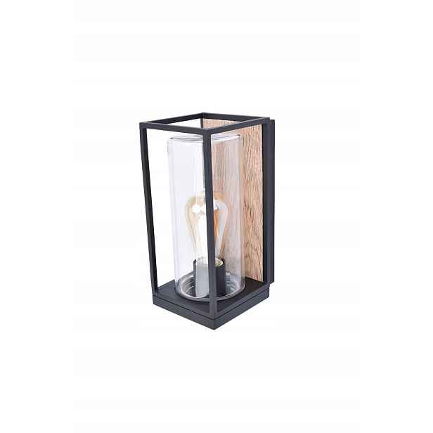Venkovní fasádní nástěnná lampa Flair černá Lutec 5288814012