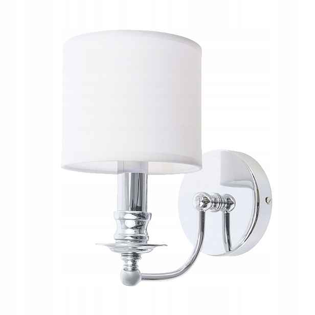 Nástěnné svítidlo Cosmo Light Abu Dhabi E14 40W Bílé kovové 25 cm