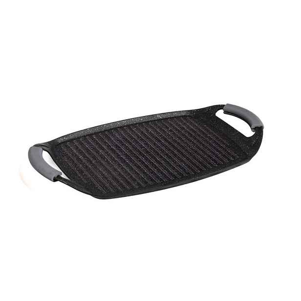 BERLINGERHAUS Grilovací deska s mramorovým povrchem Carbon PRO Line 47 cm BH-6922