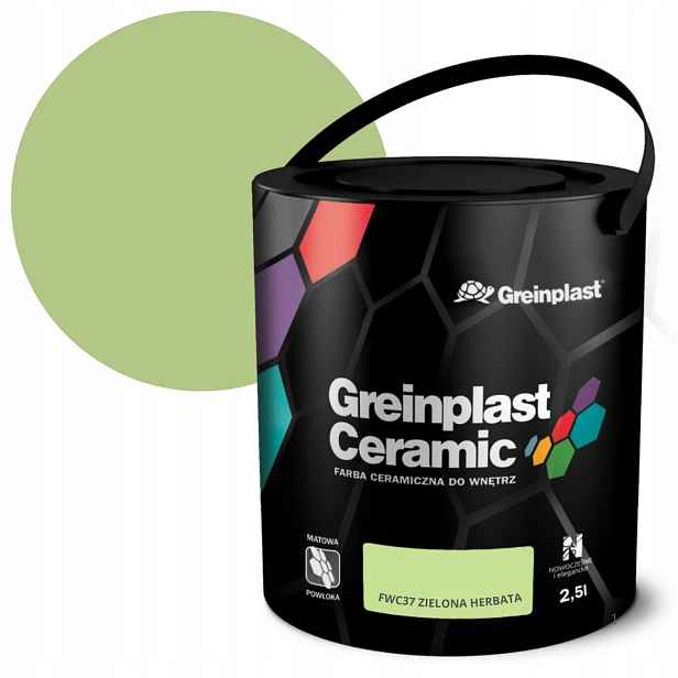 Greinplast Skvrnitá Barva 2,5 L Zelený Čaj