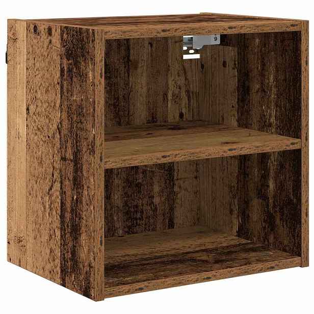 vidaXL Závěsná skříňka Staré dřevo 40 x 29,5 x 40 cm Kompozitní dřevo