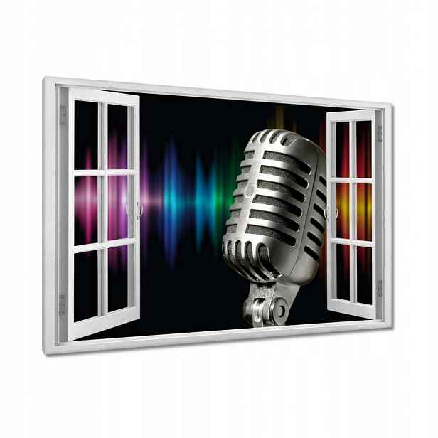 Obrazy 90x60 Mikrofon