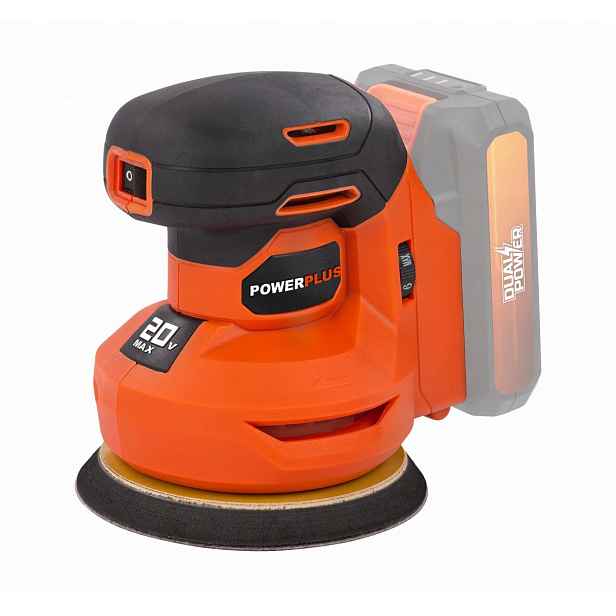 Powerplus POWDP50400 Aku excentrická bruska 20V (bez Aku)